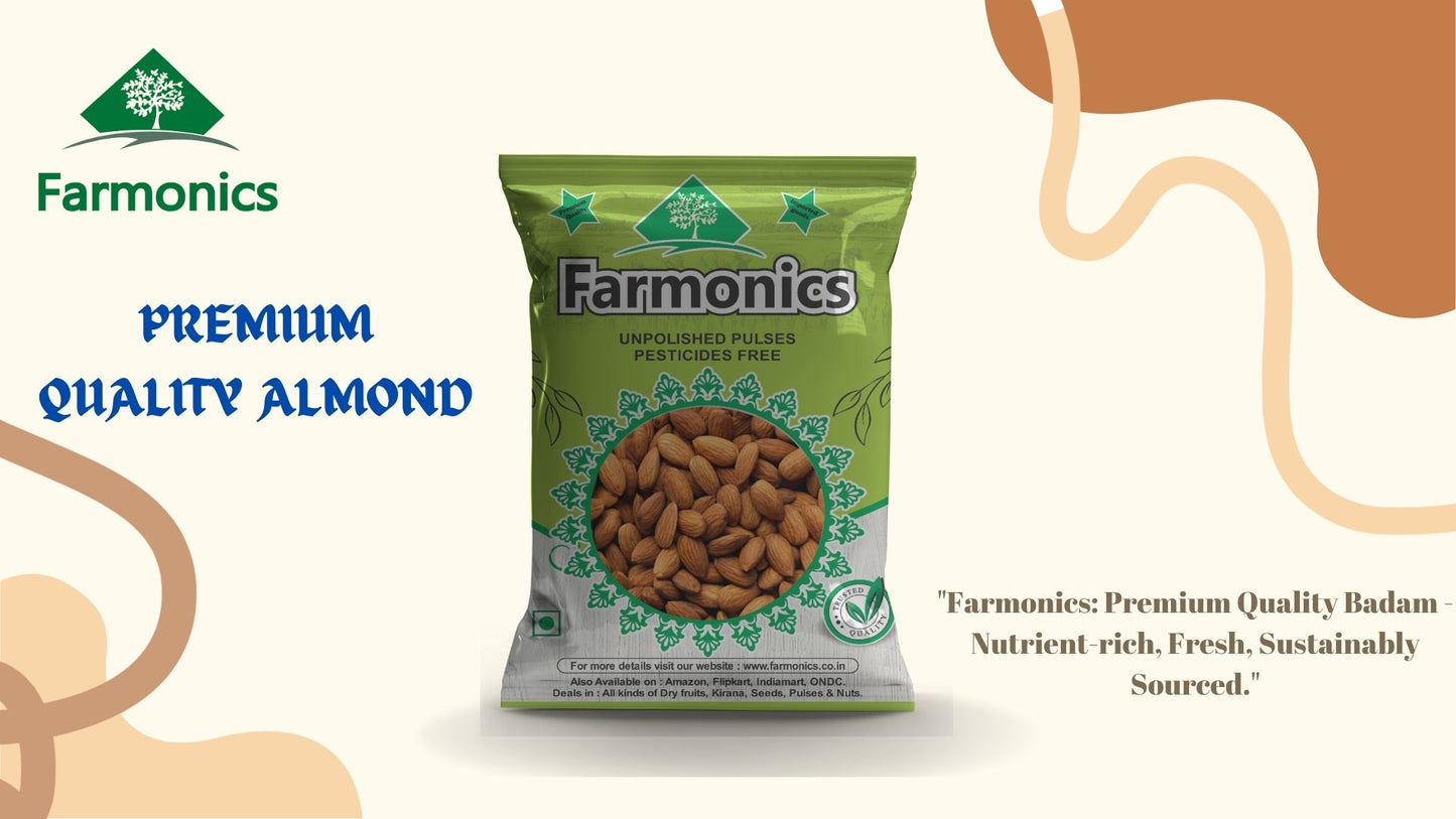  Get the best quality  from Farmonics almonds/Badam