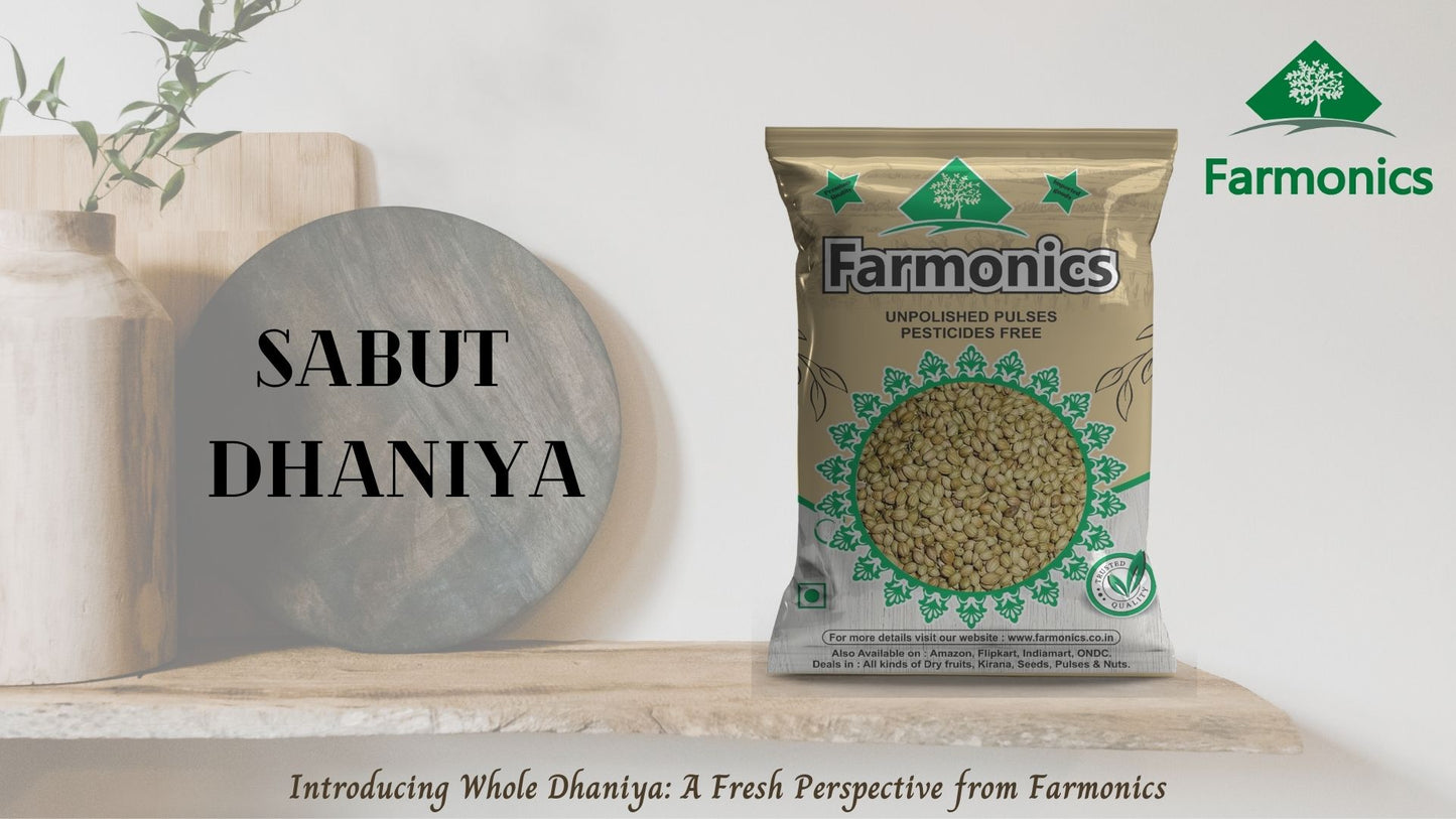 Get the best quality sabut dhaniya from farmonics