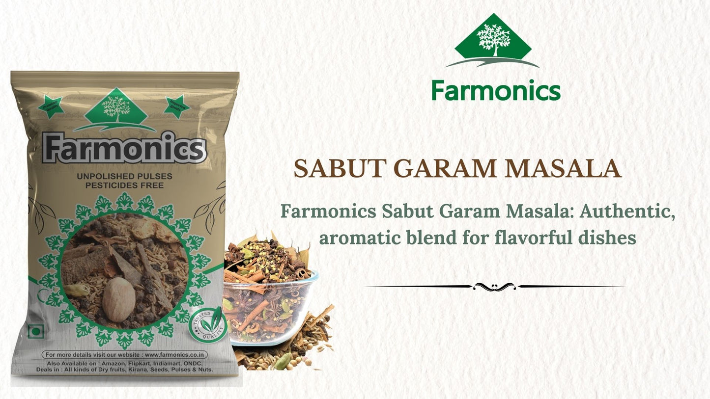 get the best quality whole Garam masala  from Farmonics 
