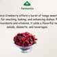 here are some of the information of Farmonics  best quality cran berry 