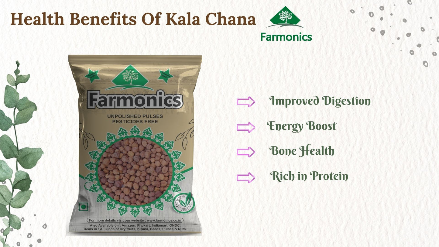 Benefits you can avail from Farmonics best quality kale chane