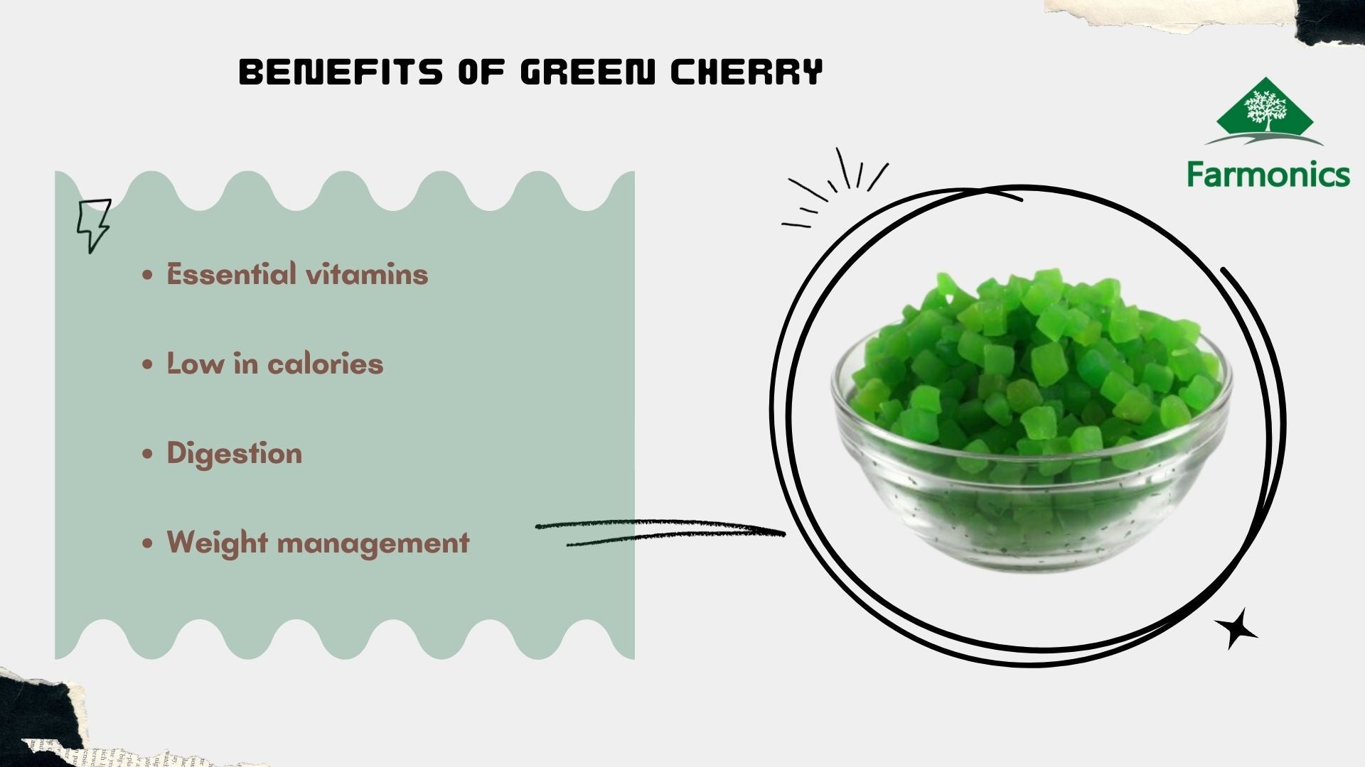 benefits you get from farmonics green cherry 