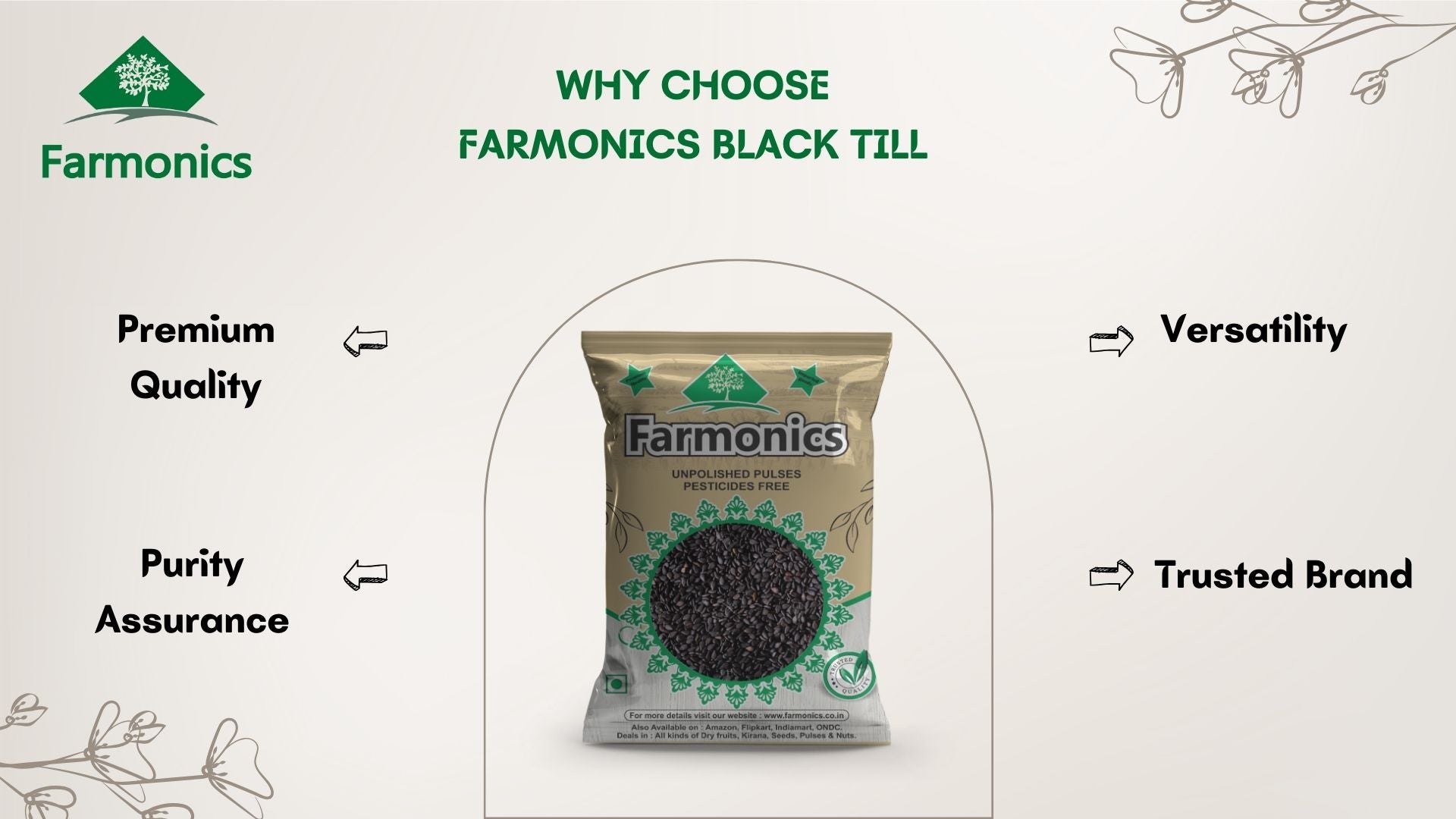 Reasons why you should choose Farmonics Black til 