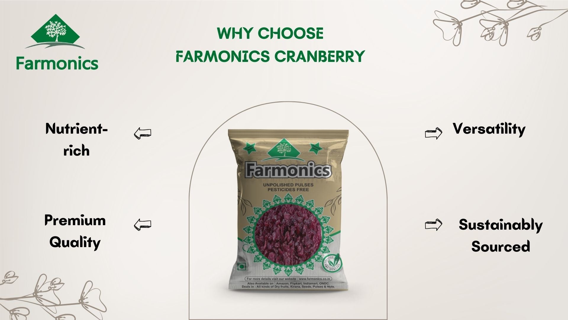 reasons why you should farmonics best quality cranberry