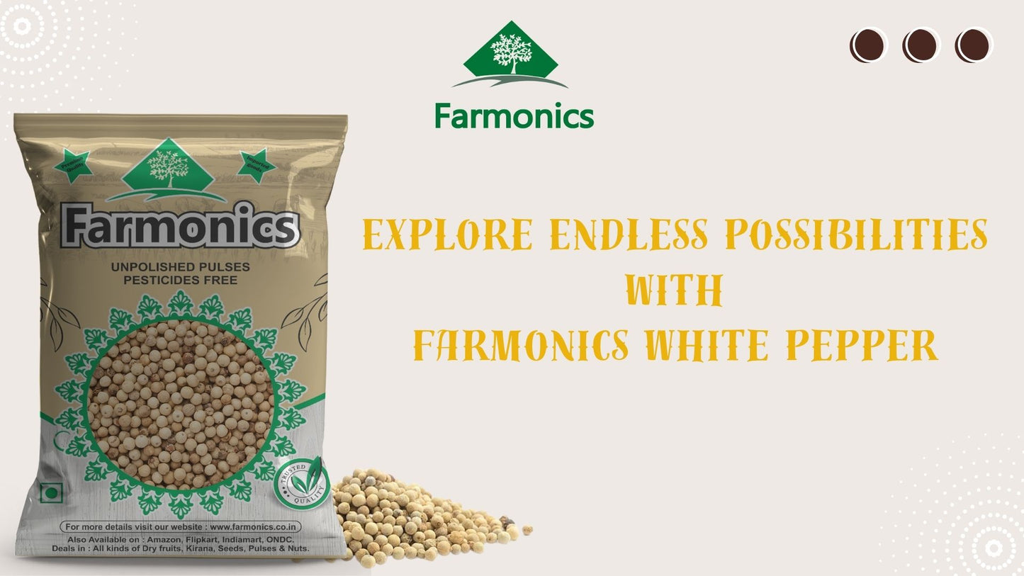 explore endless possibilities with farmonics white pepper