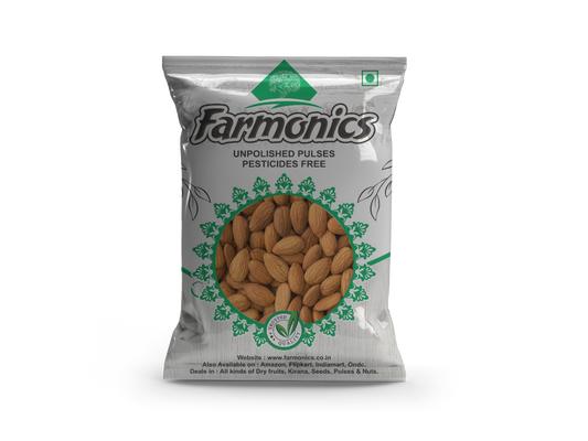 Premium quality california almonds from Farmonics 