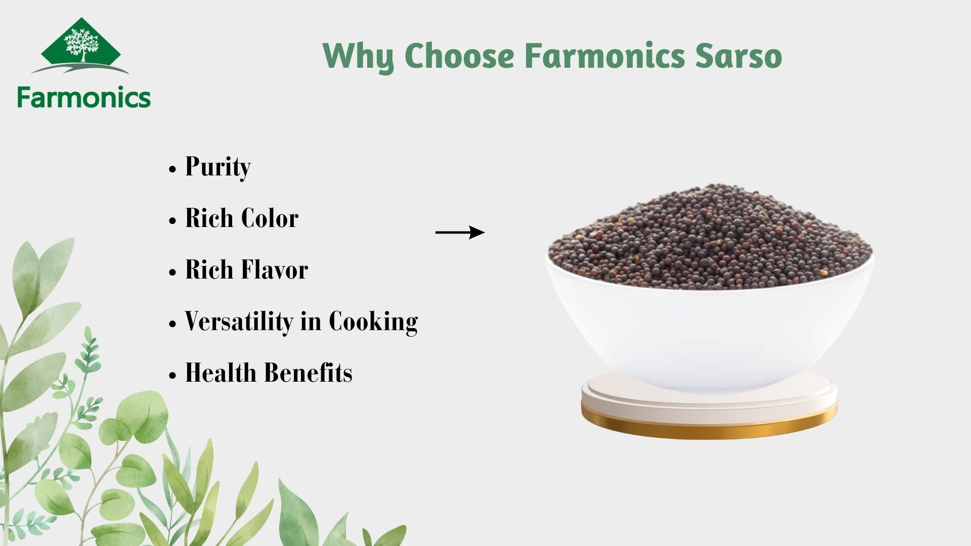 best quality sarso