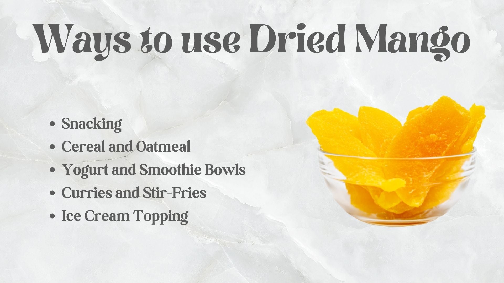 dried mango