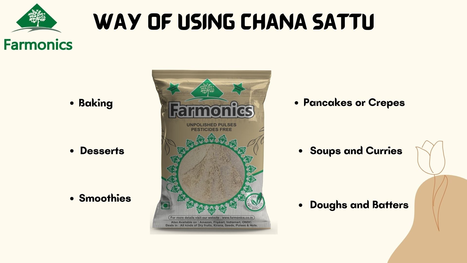 premium quality chana sattu