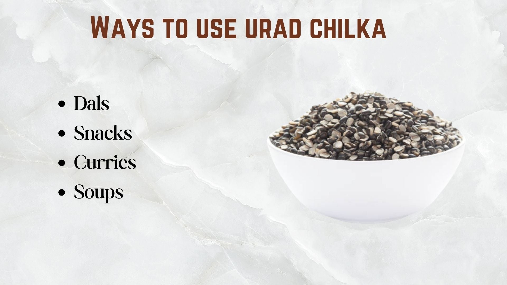 premium quality urad chilka