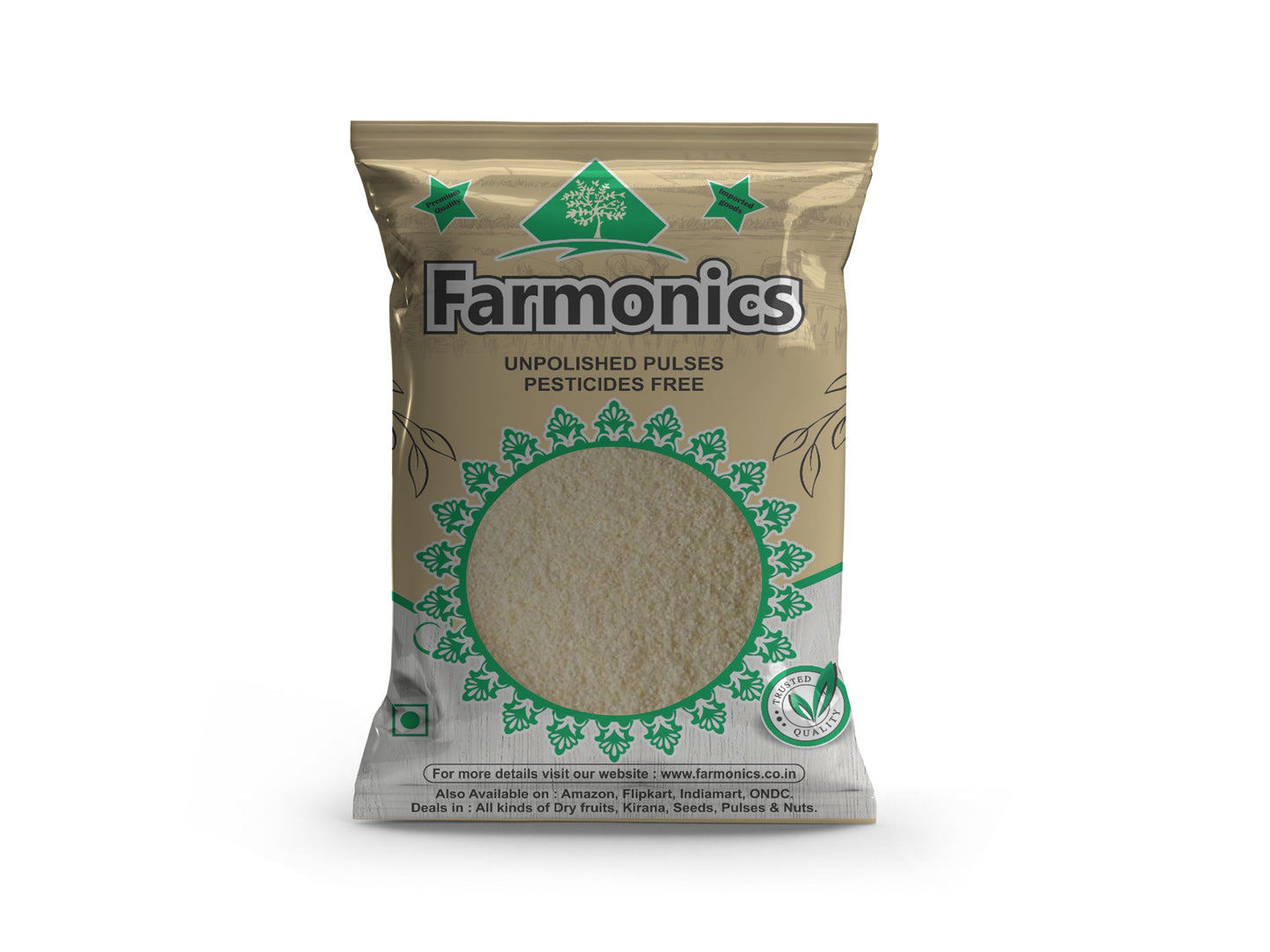 Best Quality sooji online from farmonics