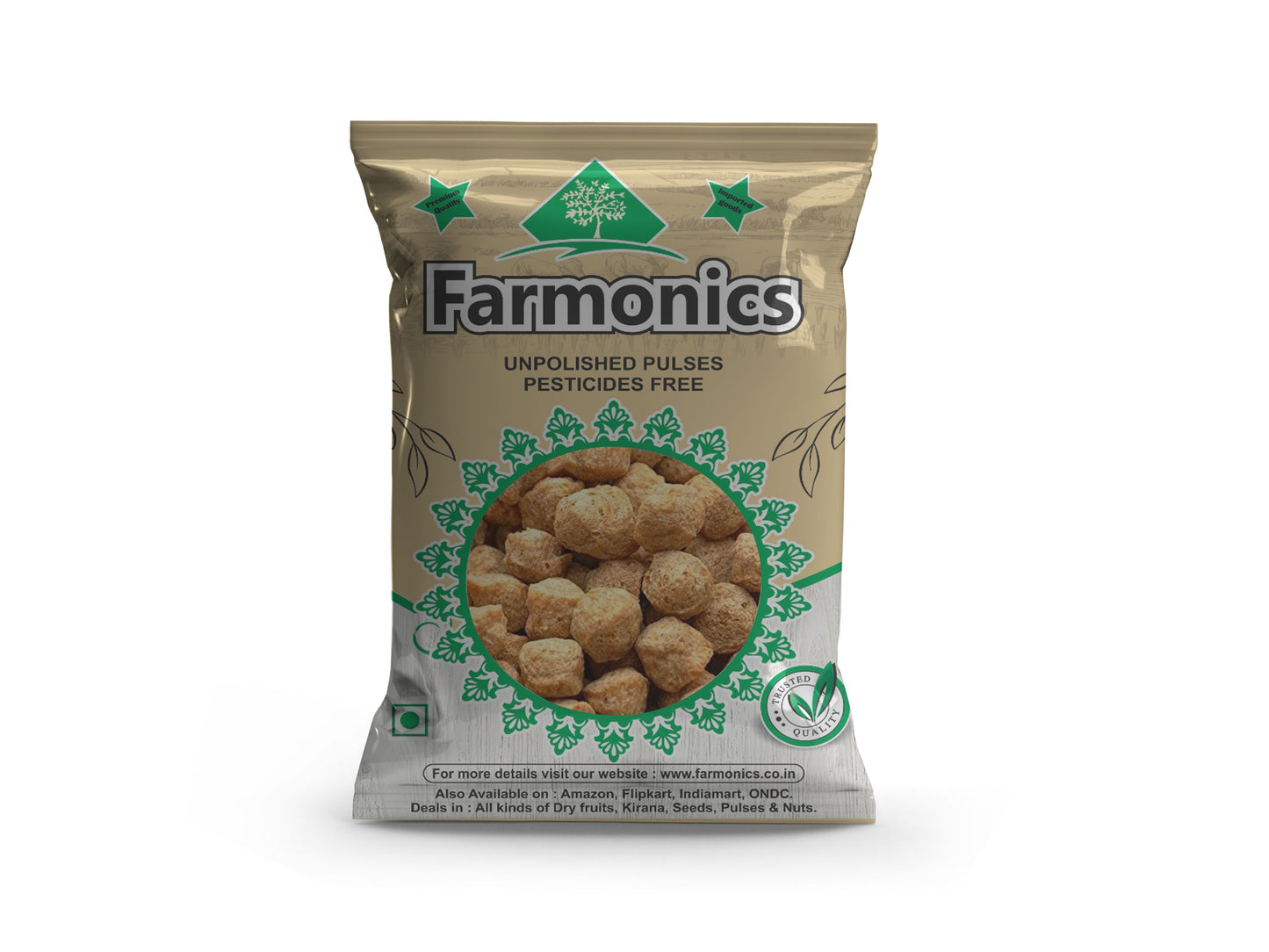 Best Quality Soya Chunks online from farmonics