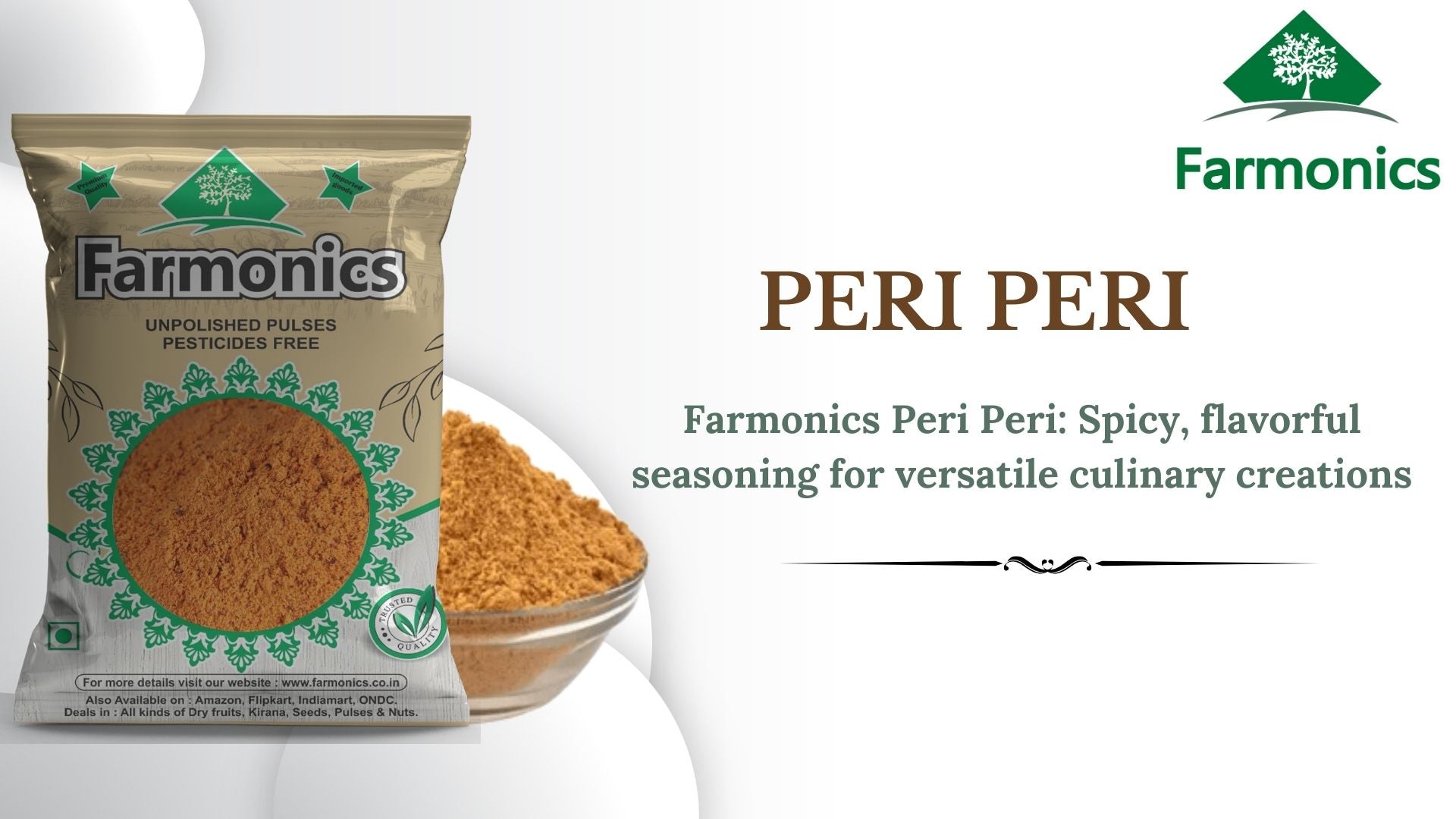 get the best quality peri peri from Farmonics 