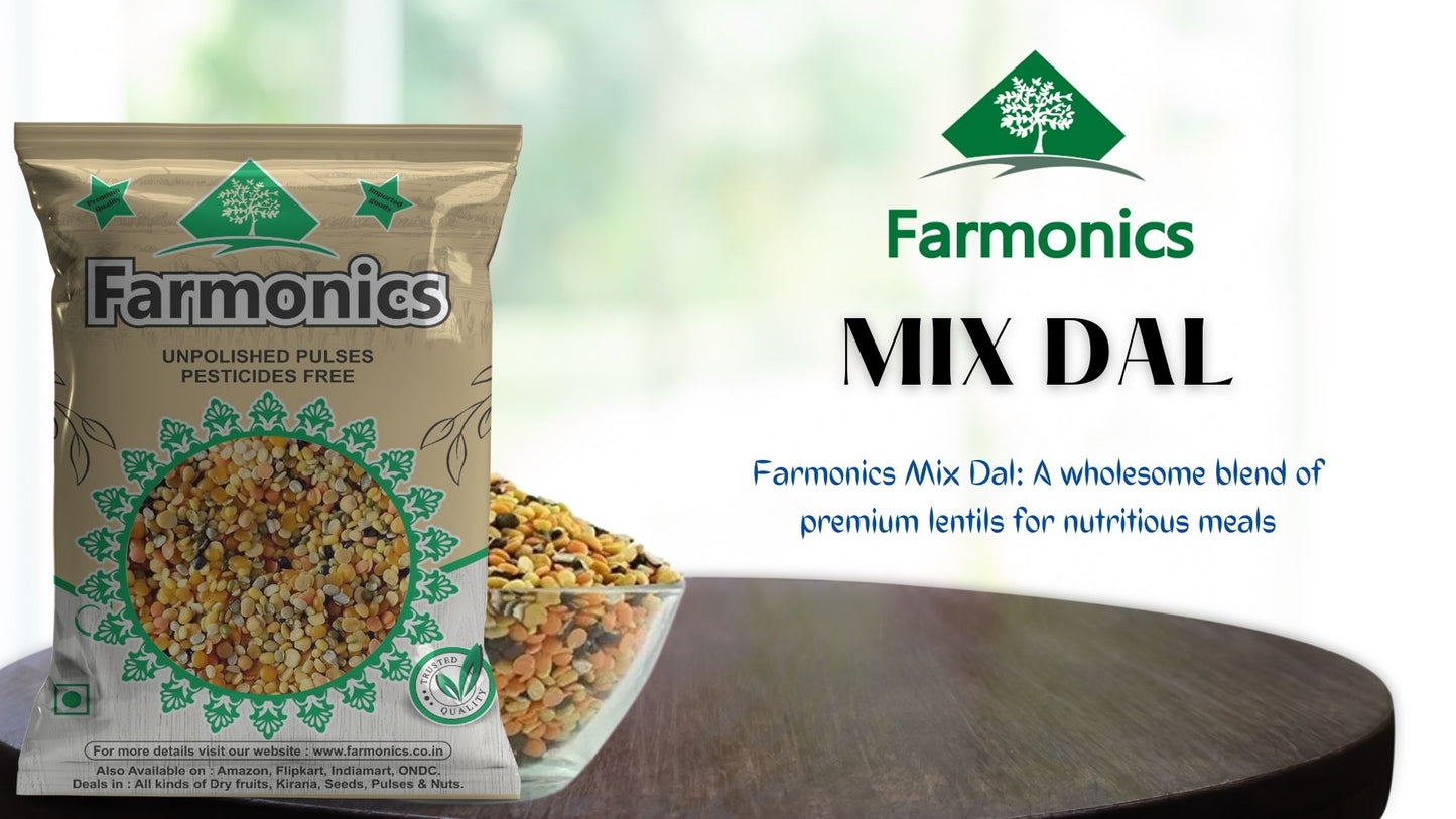 Farmonics is offering unpolished dal which is mix dal 