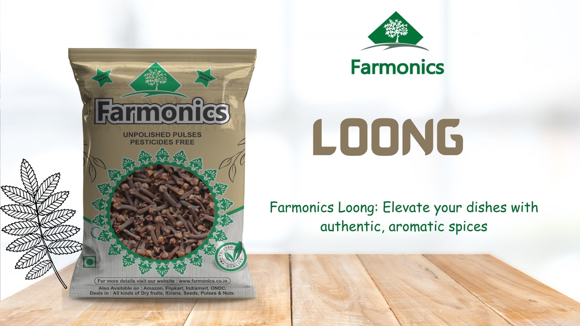 with Framonics best quality laung/cloves :elevate your dishes with authentic, aromatic spices 