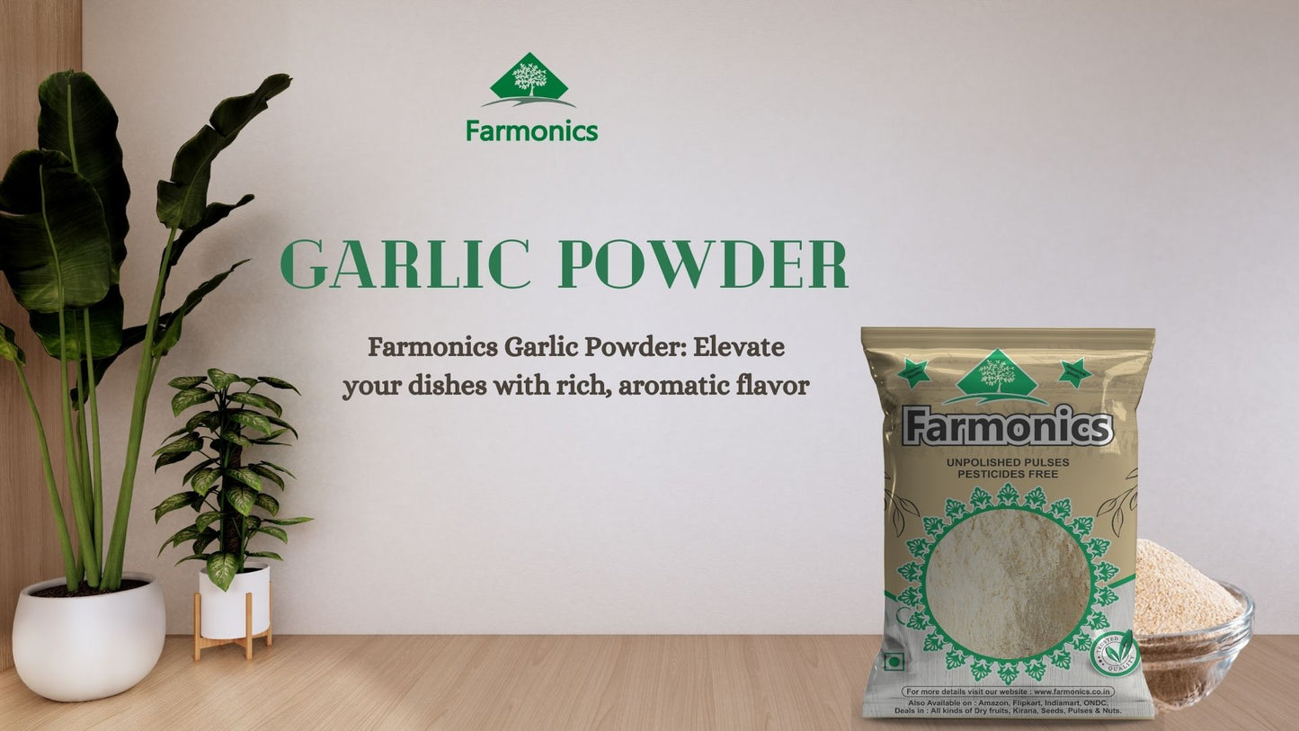 get the best quality Garlic powder  from Farmonics 