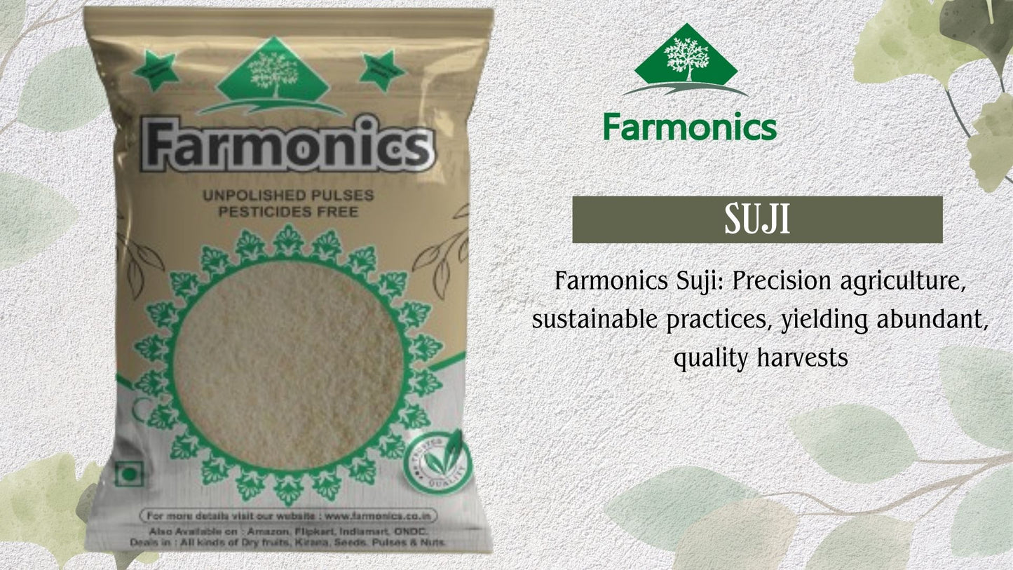 get the best quality sooji  from Farmonics 