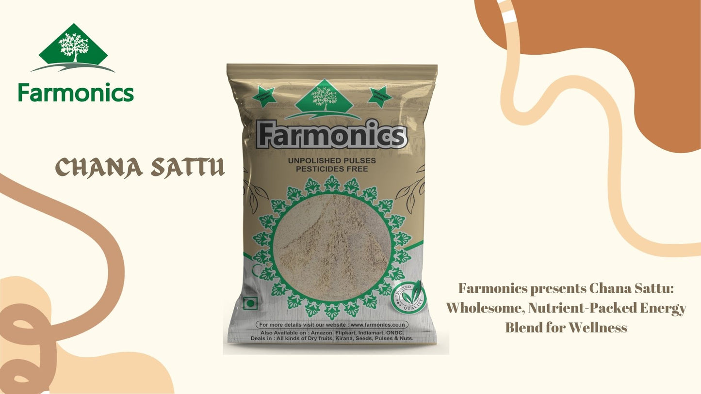 Farmonics presents chana sattu: wholesome, nutrient-packed energy blend for wellness 