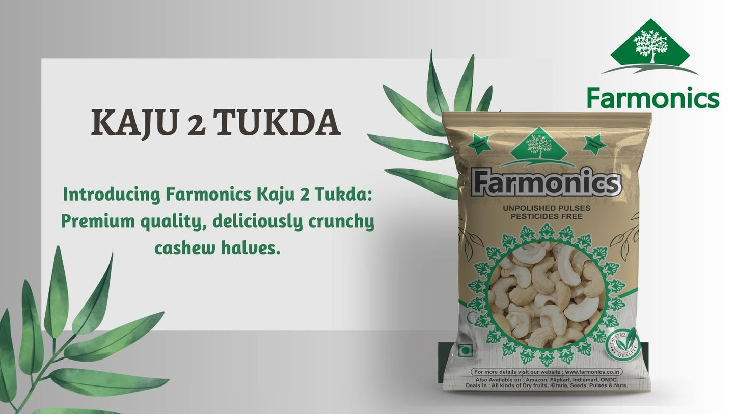 Get the best quality dry fruits kaju 2 piece  from Farmonics 
