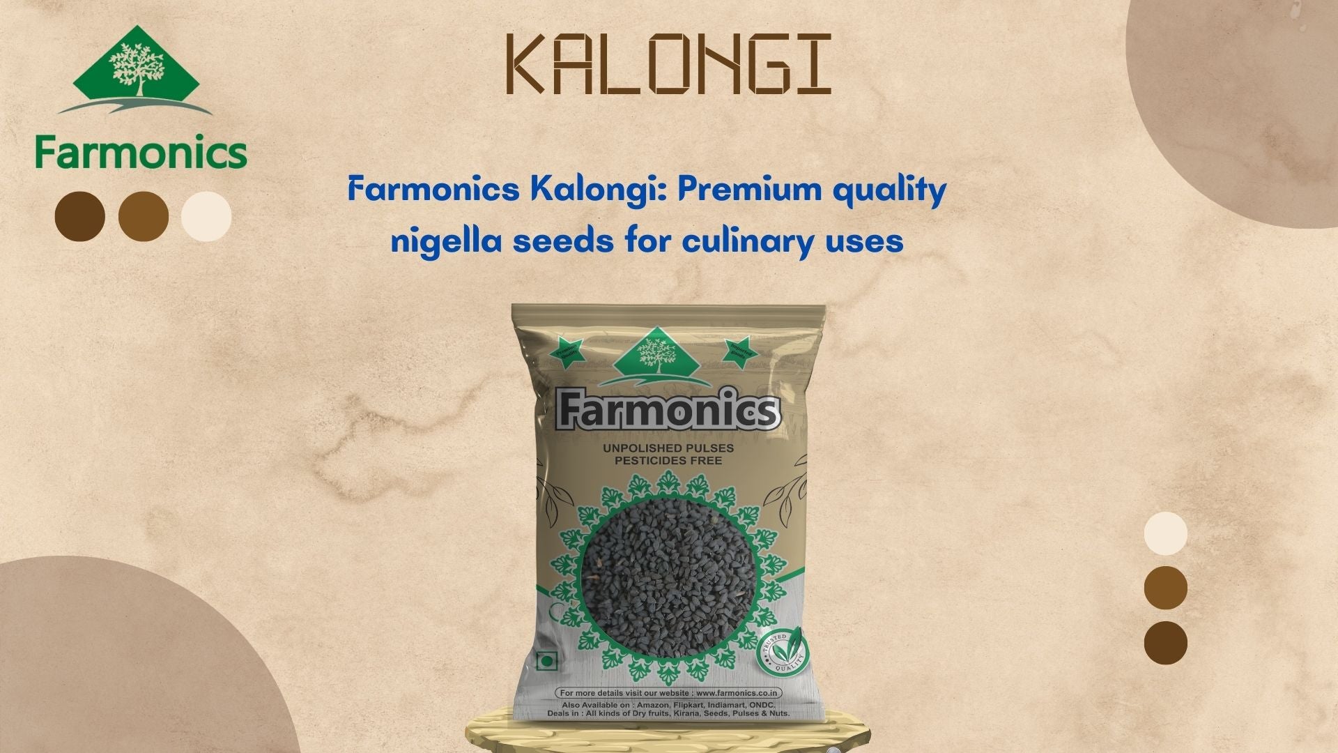 Premium Quality kalongi offered by Farmonics 