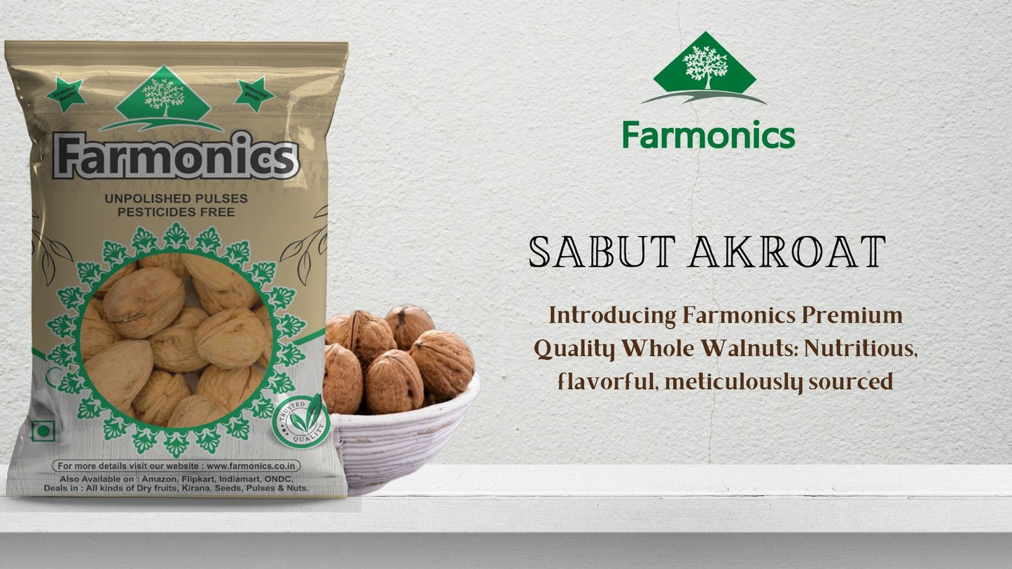  Get the best quality  from Farmonics akroat sabut/whole walnuts