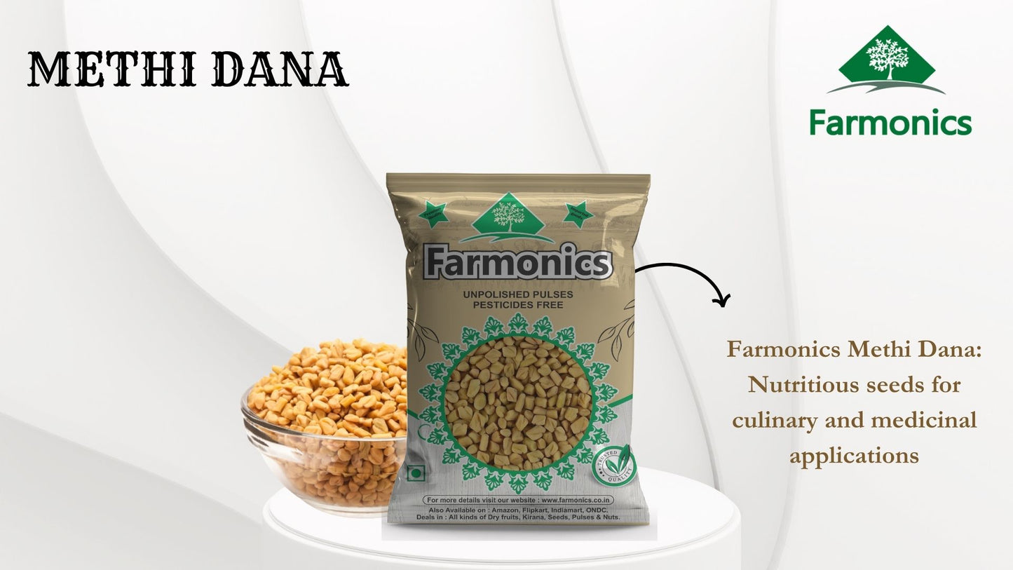 Get the best quality methi dana from Farmonics 
