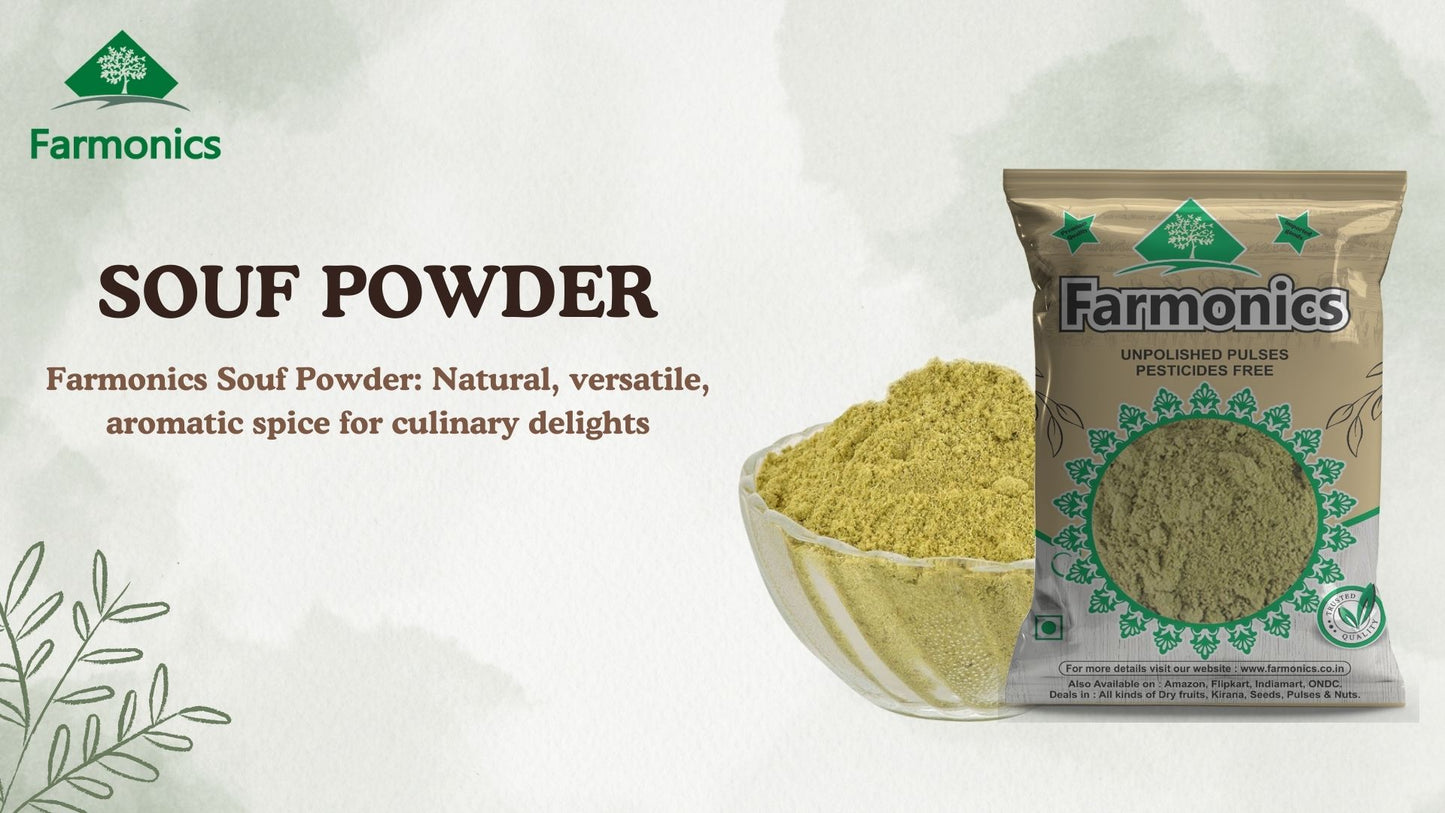 Get the best quality Sauf powder/fennel powder from Farmonics 