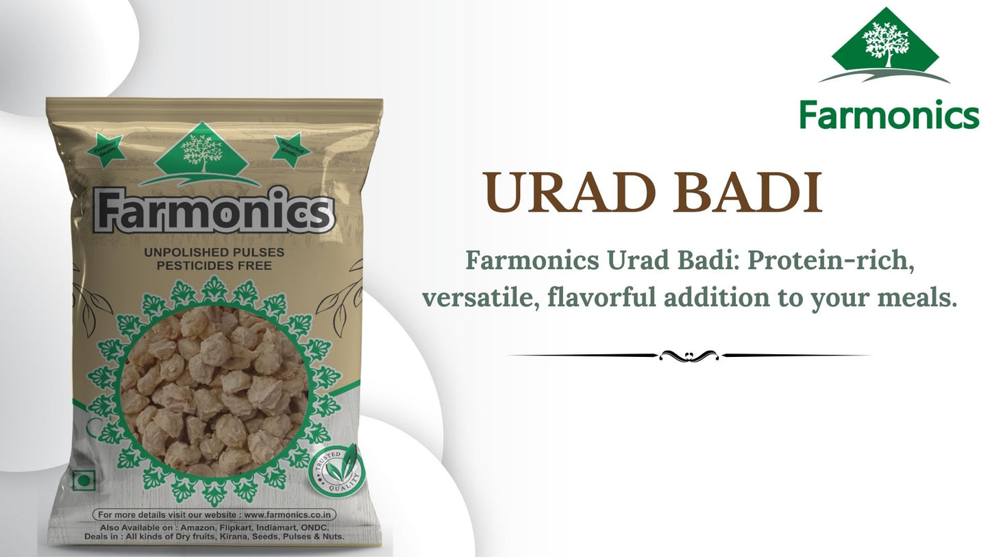 Farmonics urad badi best quality unadultered