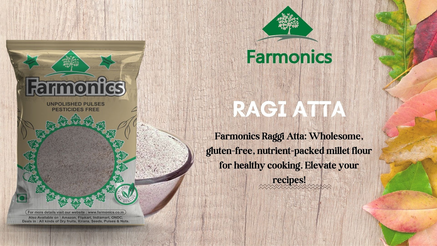 get the best quality ragi atta from farmonics 