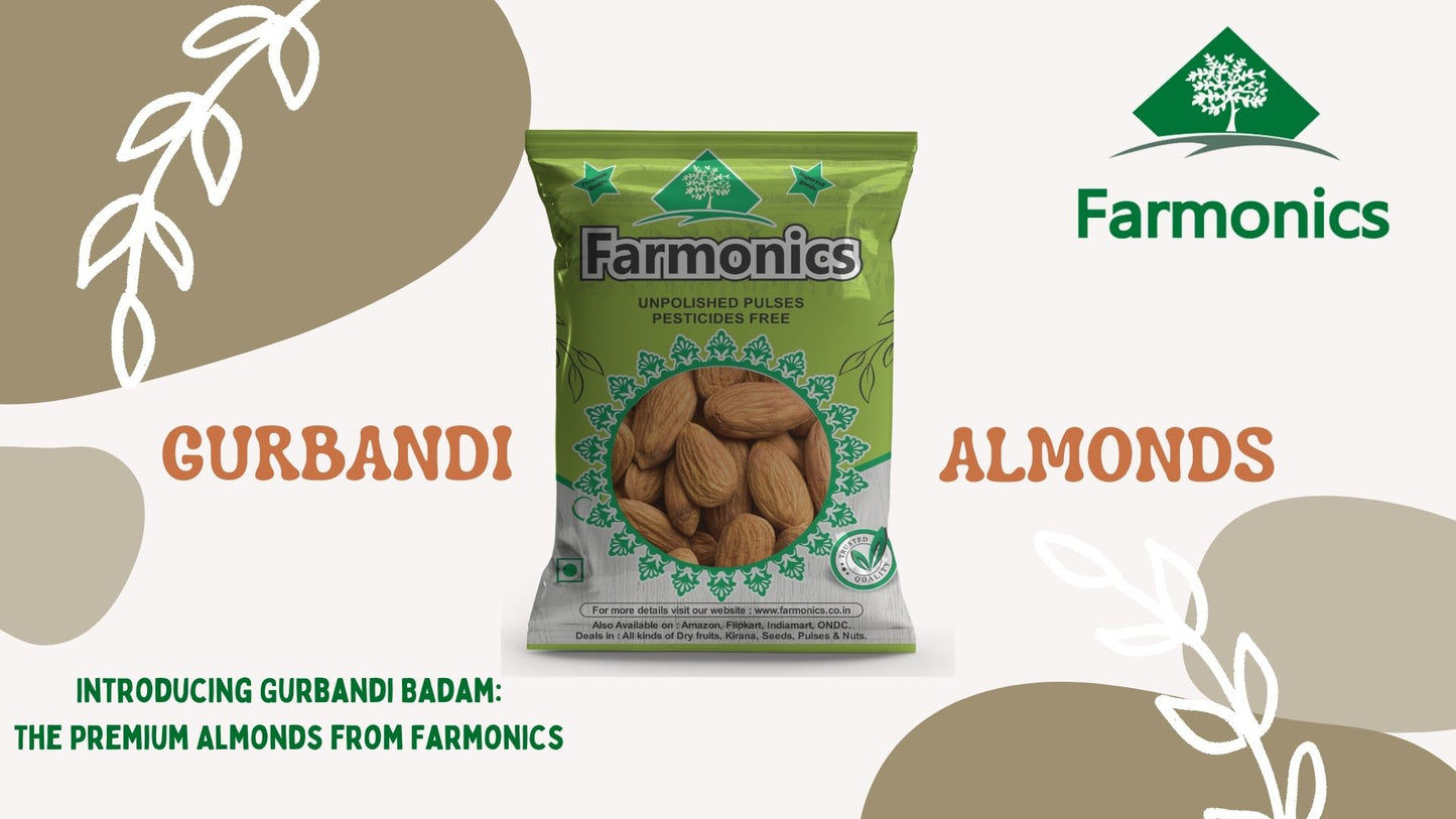 Get the best quality  from Farmonics Gurbandi Badam /Almond