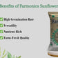 here are some of the benefits of farmonivs best qulaity sunflower seeds