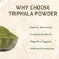 reasons why you should choose Farmonics best quality trphala powder 