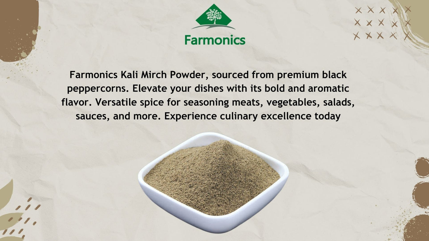 here are some of the information about Black Pepper powder 