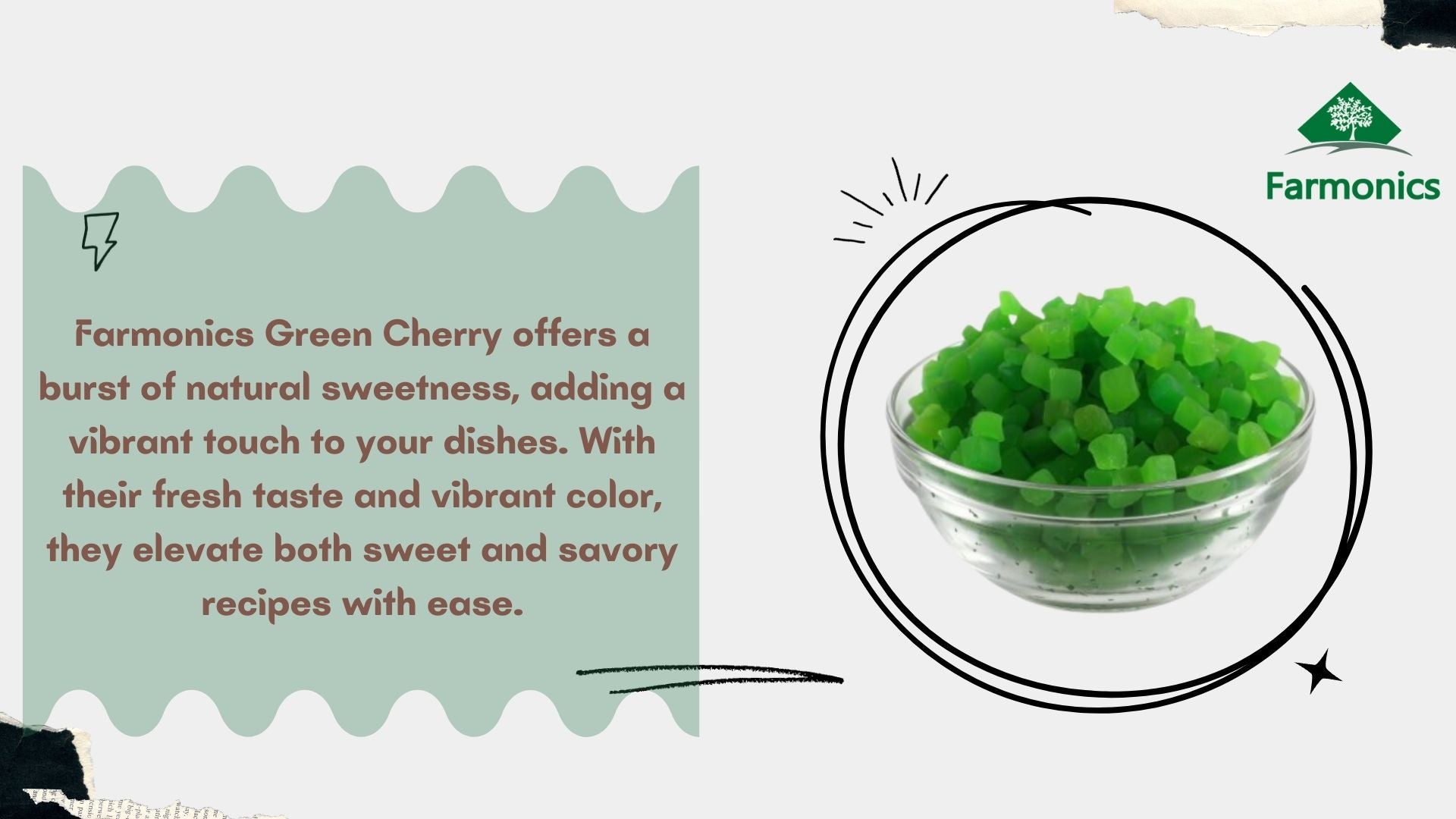 here are some of the information about farmonics green cherry 