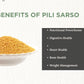 here are some of the benefits of pilli sarso which is of best quality 