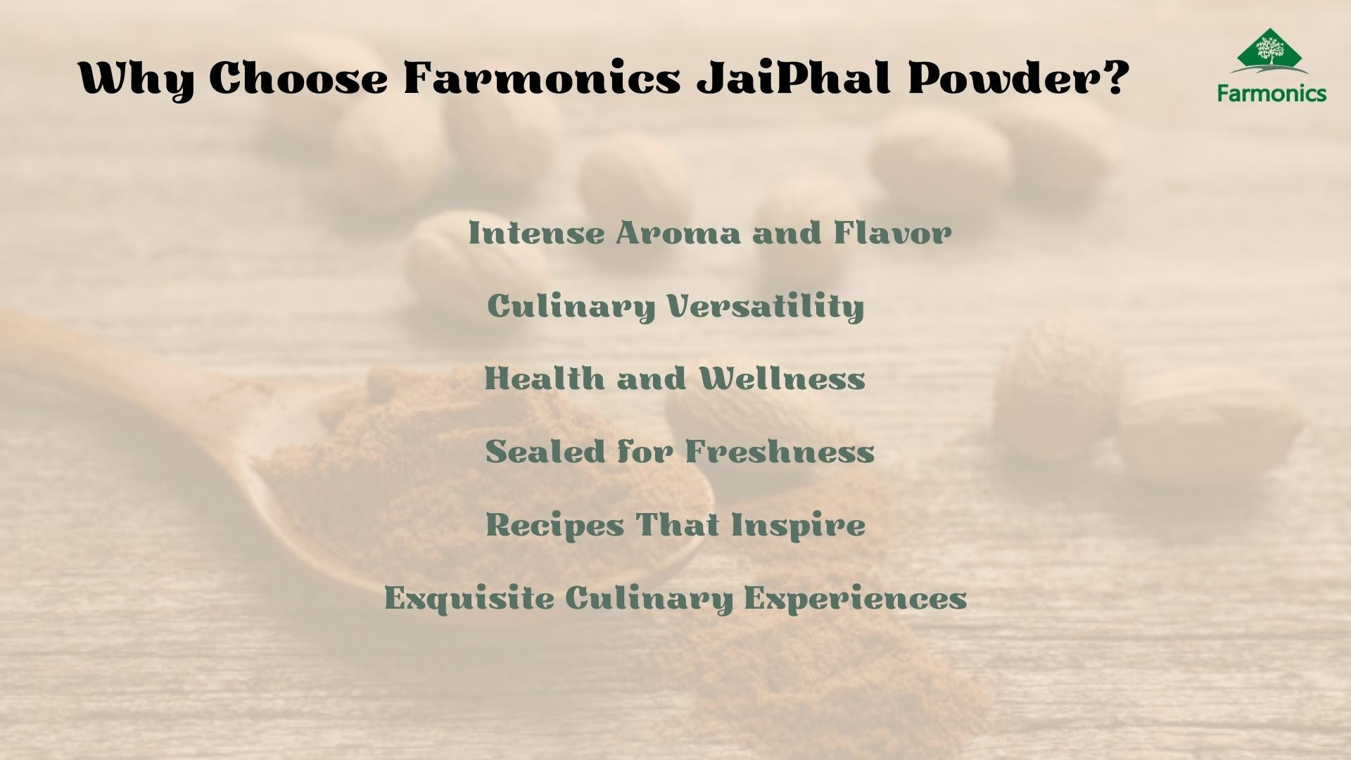 Reasons why you should choose farmonics jai faal powder 