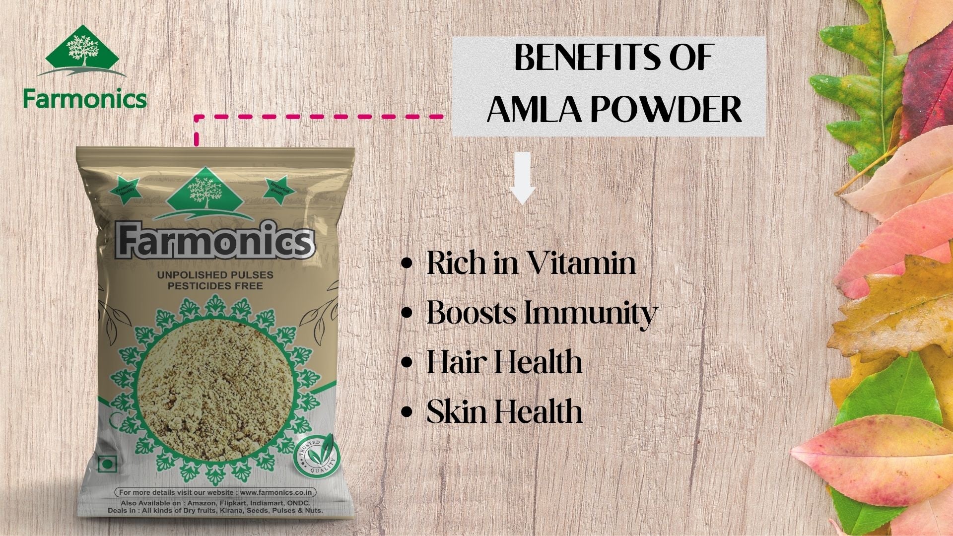 Benefits you can avail from Farmonics best quality amla powder 