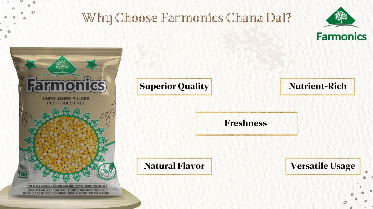 reasons why you should choose farmonics unpolished chana dal