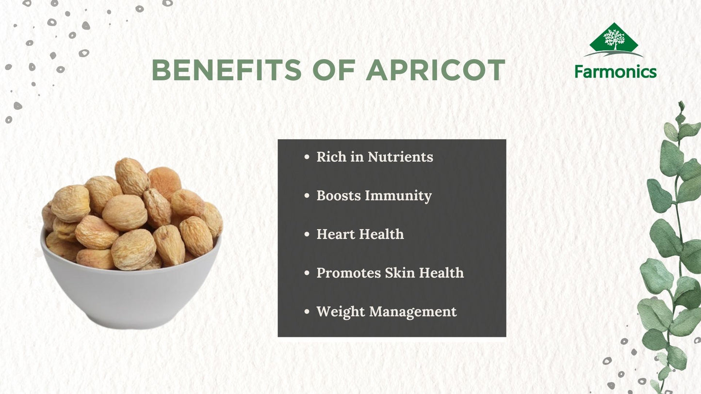 benefits you can get from Farmonics apricoy/ khumani 