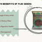 health benfits of choosing farmonics roasted flax seeds