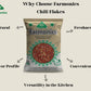 here are reasons why you should choose Farmonics premium quality chilli flakes 