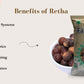 Here are  ome of the benefits of Retha Premium quality retha 