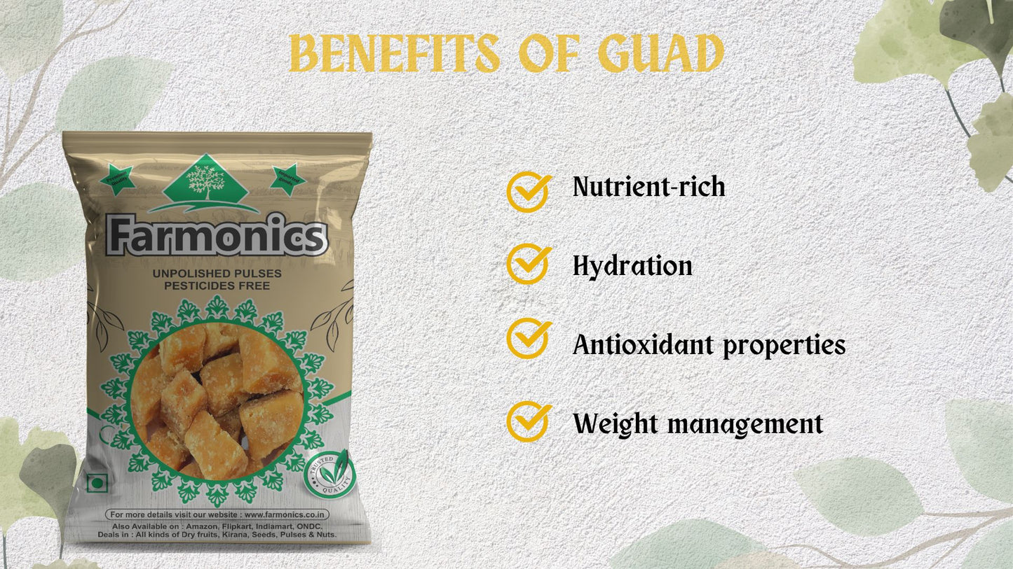 Benefits you can avail from Farmonics best quality Guad/Jaggery 