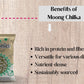 Benefits you can avail from Farmonics best quality moong chilka