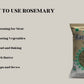 How to use farmonics premium Quality rosemary 