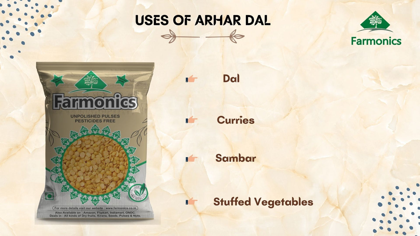 ways in which you can enjoy framonics unpolished toor dal 