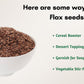 here are some of th ways in which youcan use farmonics best quality flax seeds