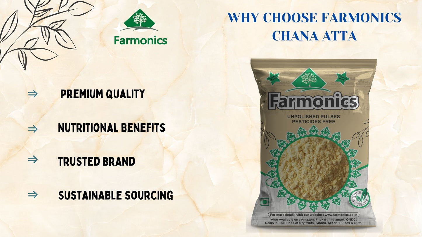 why you should choose Farmoics chana atta