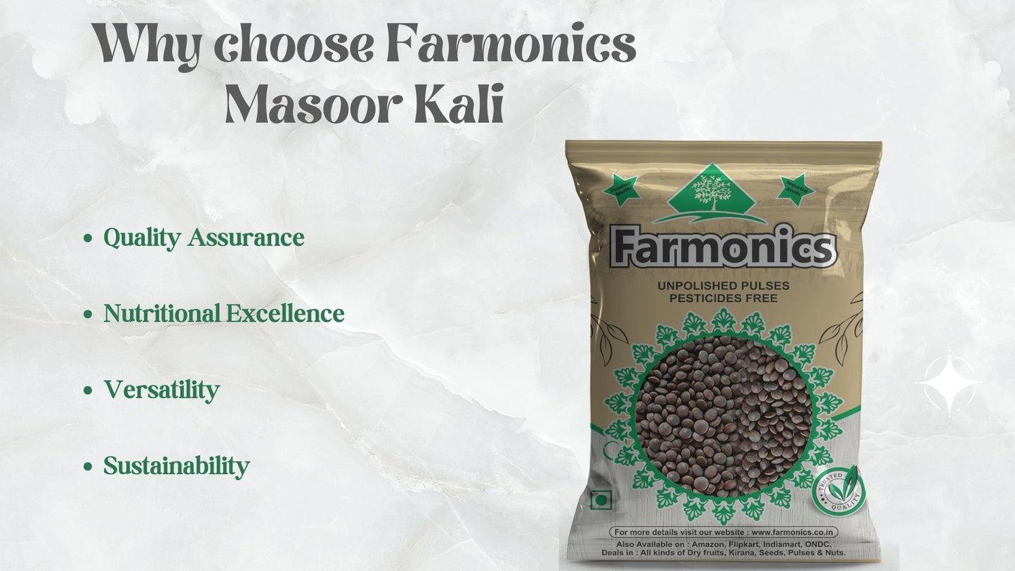 Some of the reasons why you should choose farmonics best quality   kali masoor