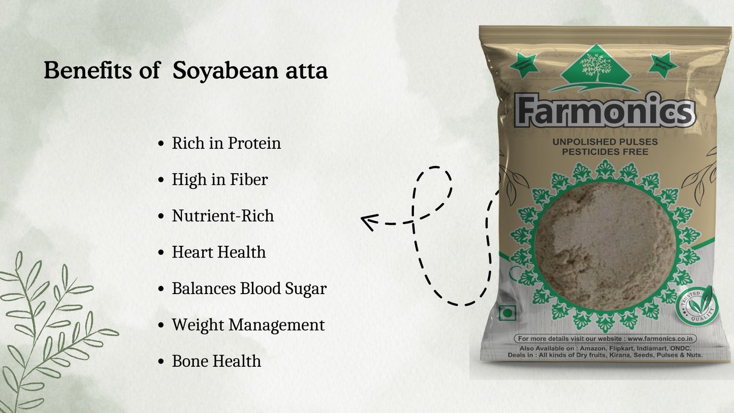 Benefit of farmonics finest soyabean atta 